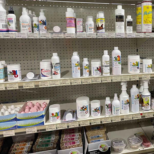 bird care and medications